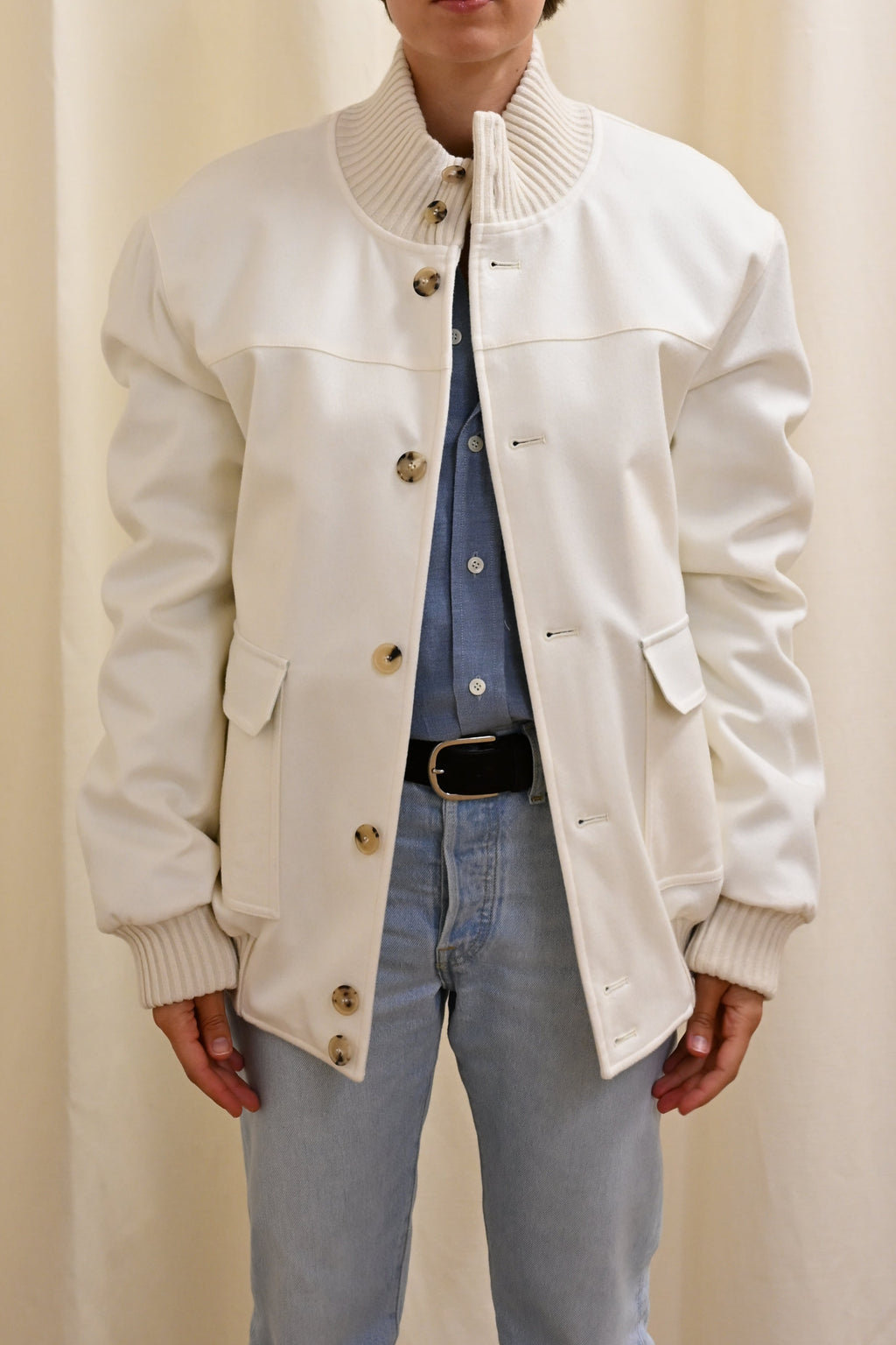 Bomber Ivory 
