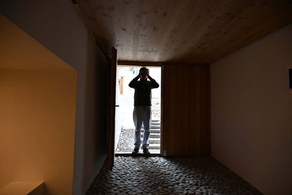 SAFARI SHIRT DENIM CASHMERE