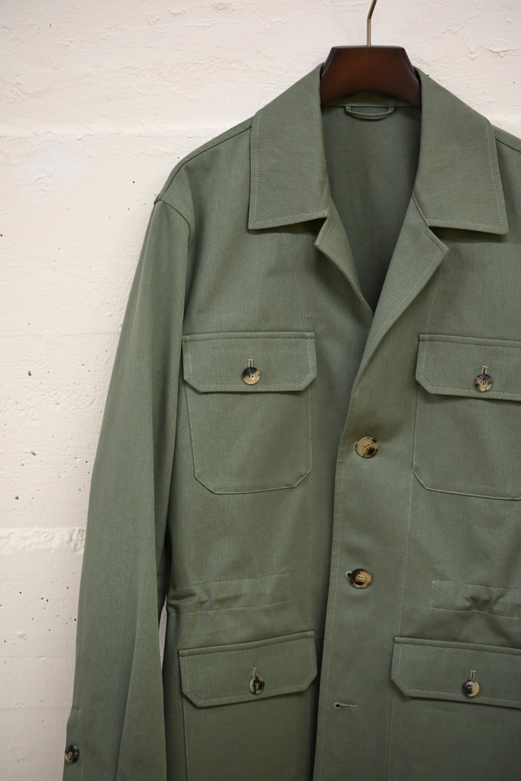 Gabardine Defender Mint Side