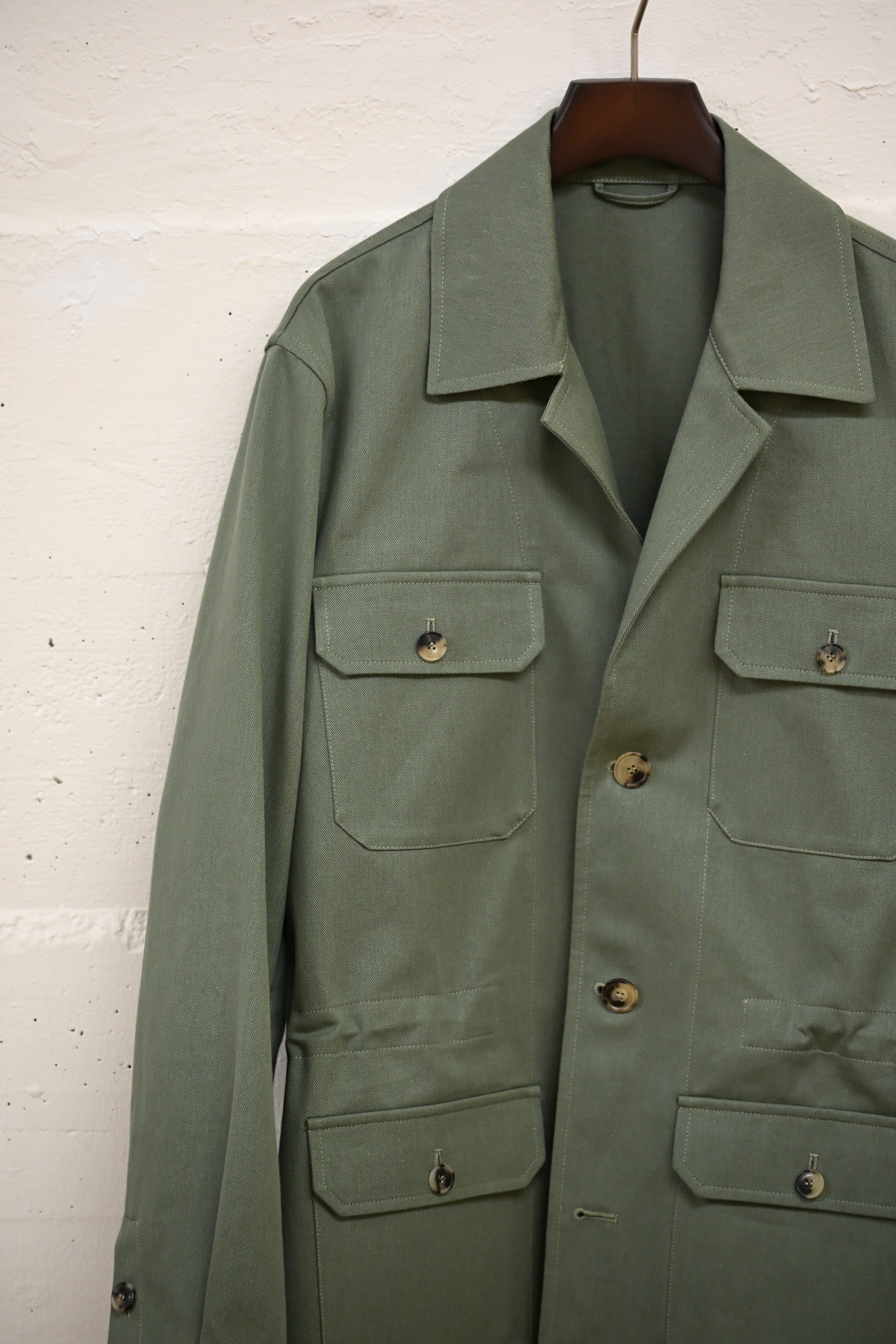 Gabardine Defender Mint Side