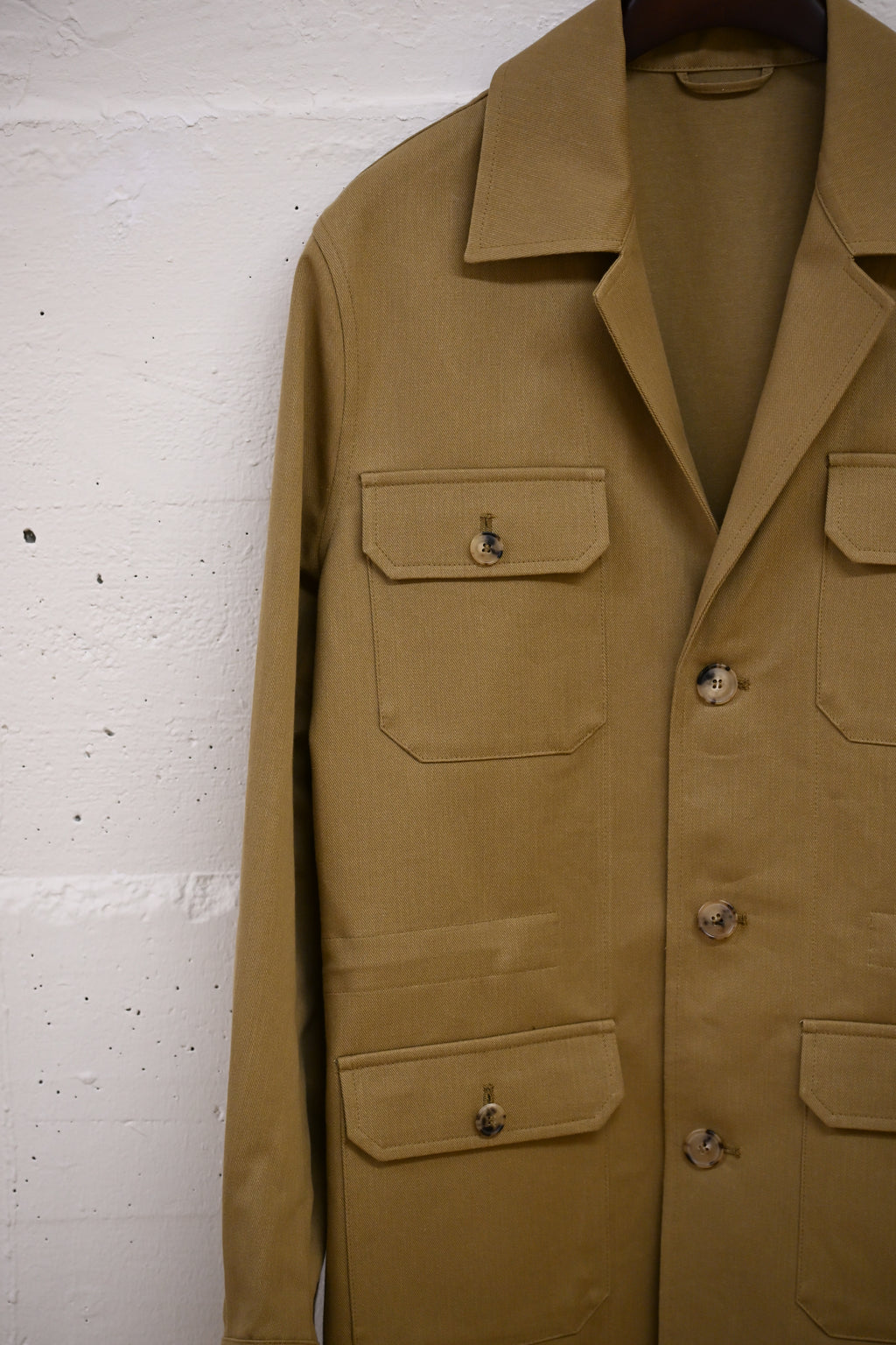 Gabardine Safari Beige Side