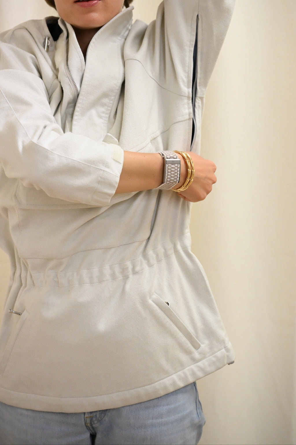 Ivory Anorak Arm